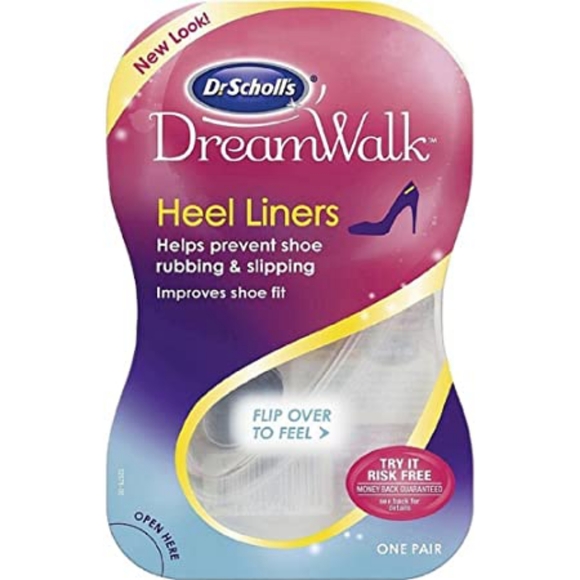 NWT! TWO (2) Sets/Pairs of Dr. Scholl's DreamWalk Gel Heel Liners! - Picture 2 of 14